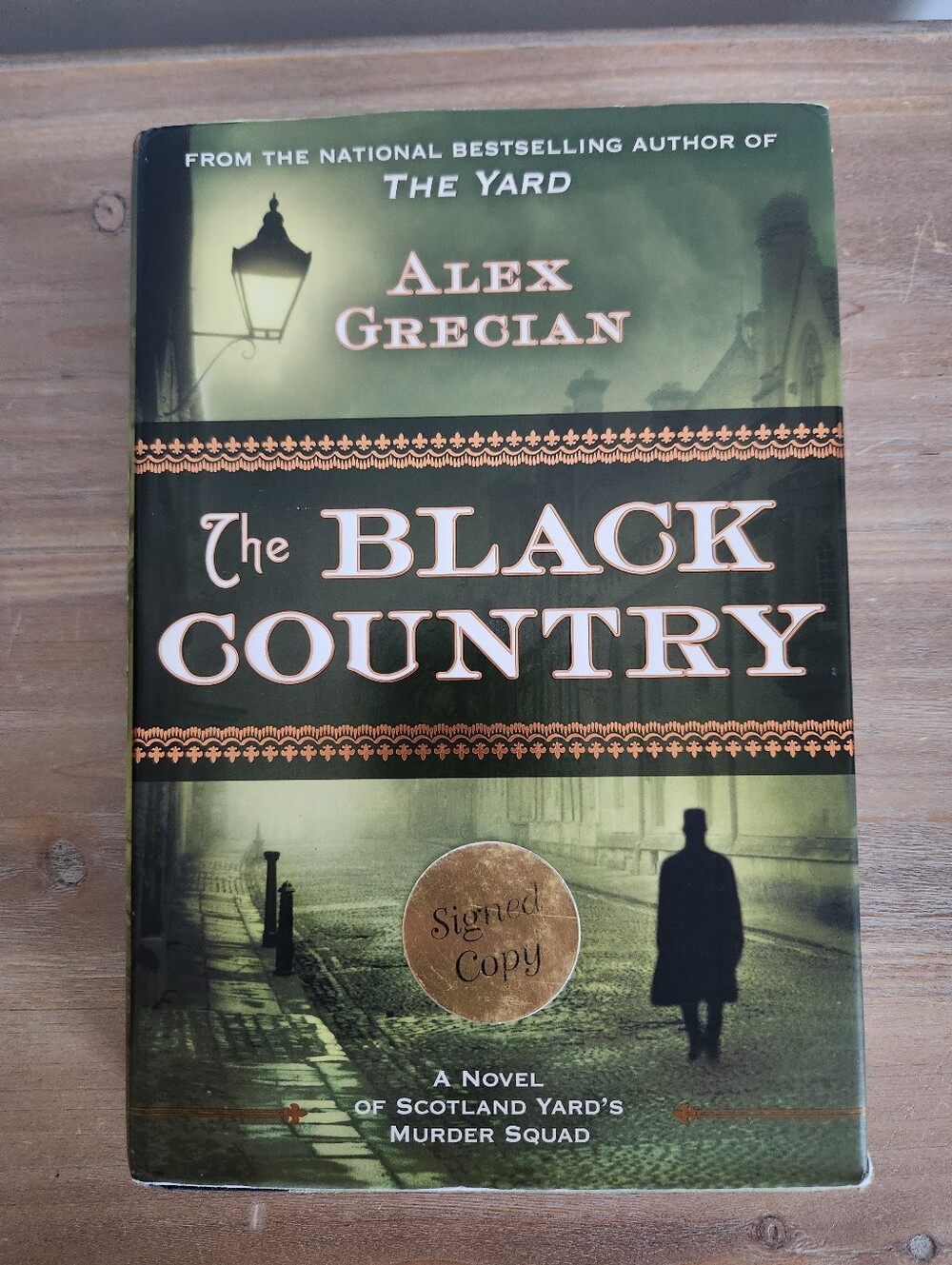 The Black Country Alex Grecian SIGNED 1st Edition 1st Printing Hardcover